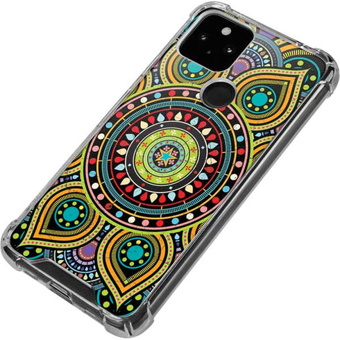 Sacred Wheel Colored Google Pixel 5 Clear Case